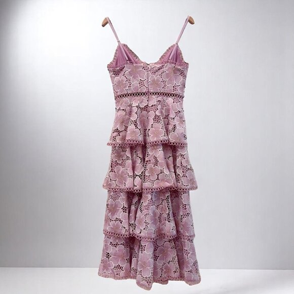 NWT Arose Studio Eartha Spaghetti Strap Surplice Front Floral Print - Picture 9 of 12